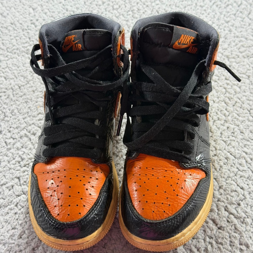 Nike Air Jordan 1 Retro High OG Shattered Backboard 3.0 Kids 4Y Black 575441-028